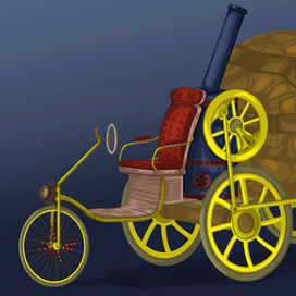 "Карета" для стимпанковской Зотушки