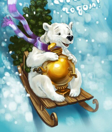 С новогодней ярмарки