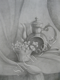 Натюрморт с чайничком