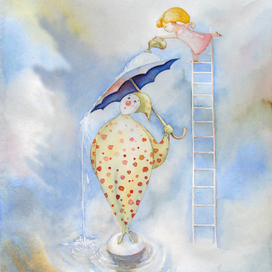 поль и поля. весенний полив