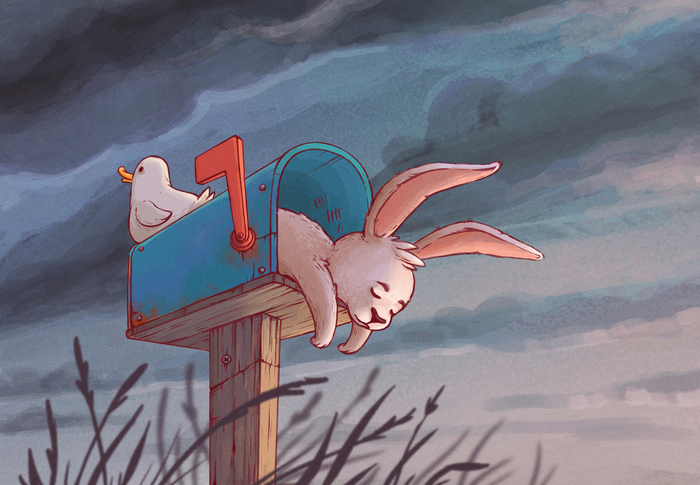 в ожидании письма