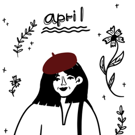 Весенняя девушка