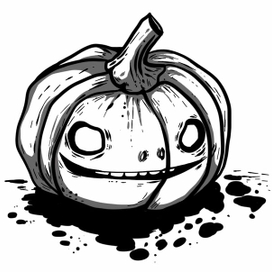 тыквенный эскиз 