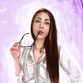 Портрет Анютка 