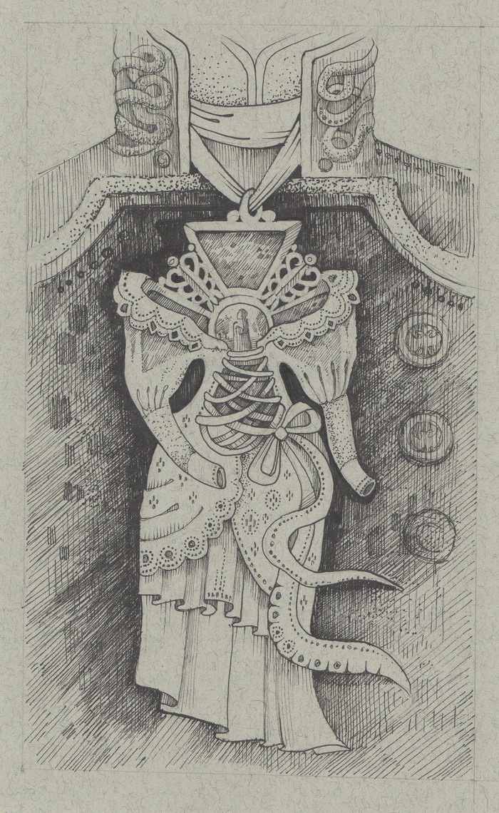 Анна на шее.Эскиз