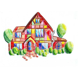 уютный домик