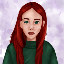Девушка с рыжими волосами
