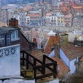 Lots of stone steps for scenic views. Fourth view