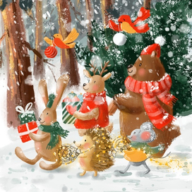 Новогодняя упаковка