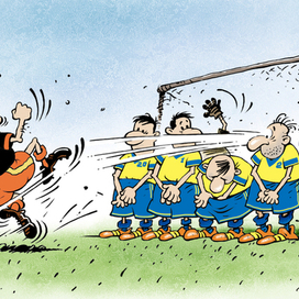 Штрафной удар.