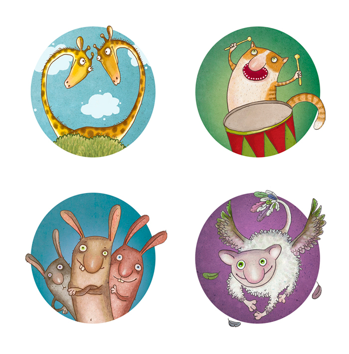 Разные картинки-вставки для обложек-2