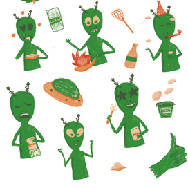 Инопланетяне пекут блины