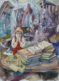 В логове Простуды Чаховне