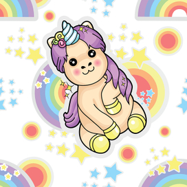 Единорожка паттерн