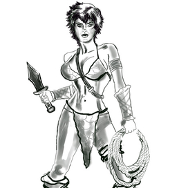 Амазонка для фентези романа