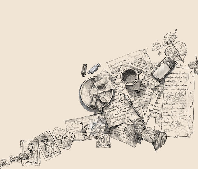 Иллюстрация для книги Е.Усачёвой "не время для шуток"