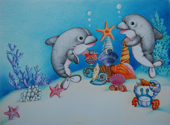 плюшевые дельфины