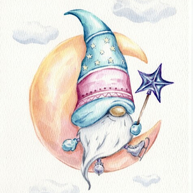 Гномик-звездочет