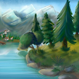 Горная река