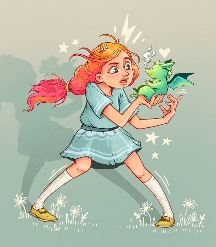 Девочка и дракон