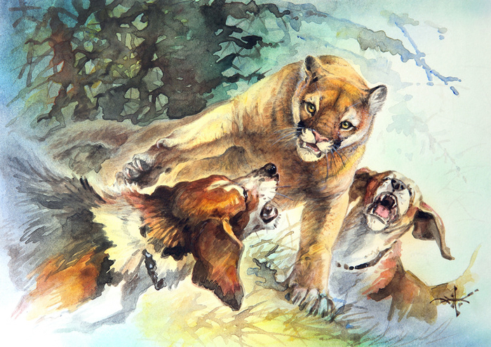 За ухо цап...!!!