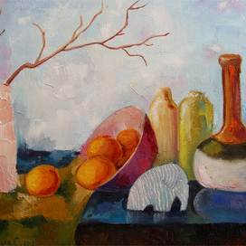 Натюрморт со слоном