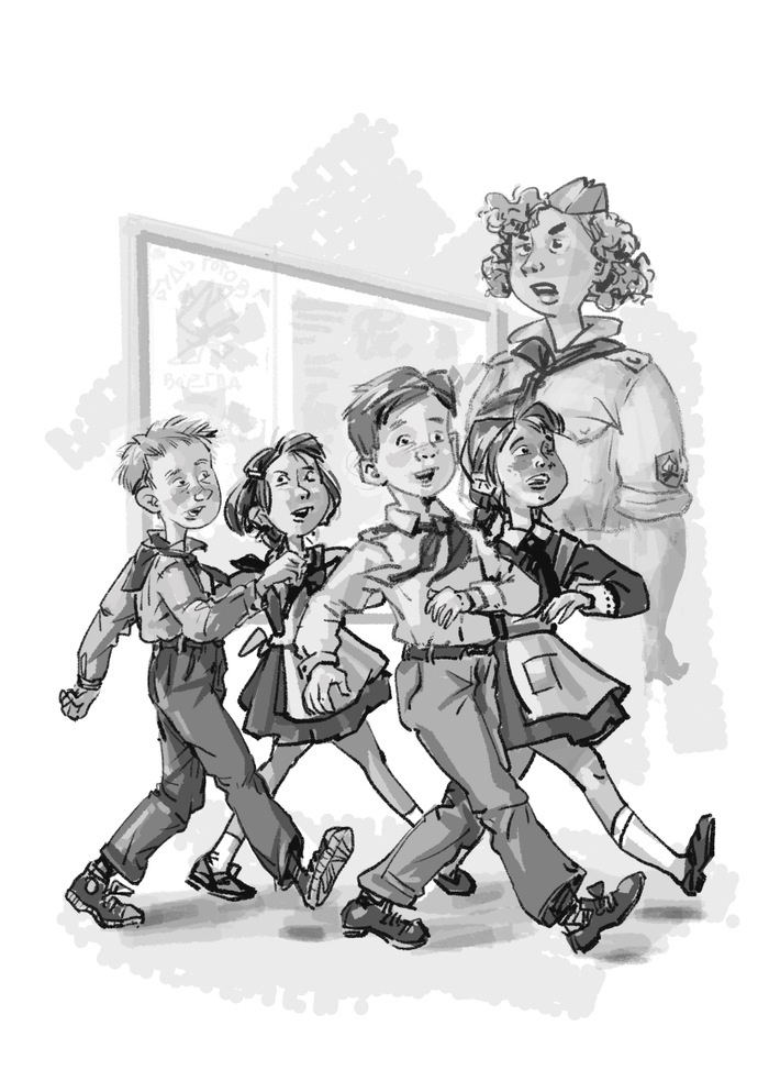 Правая рука - правая нога