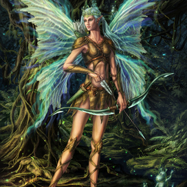 эльфийская охотница