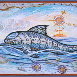 механическая рыба