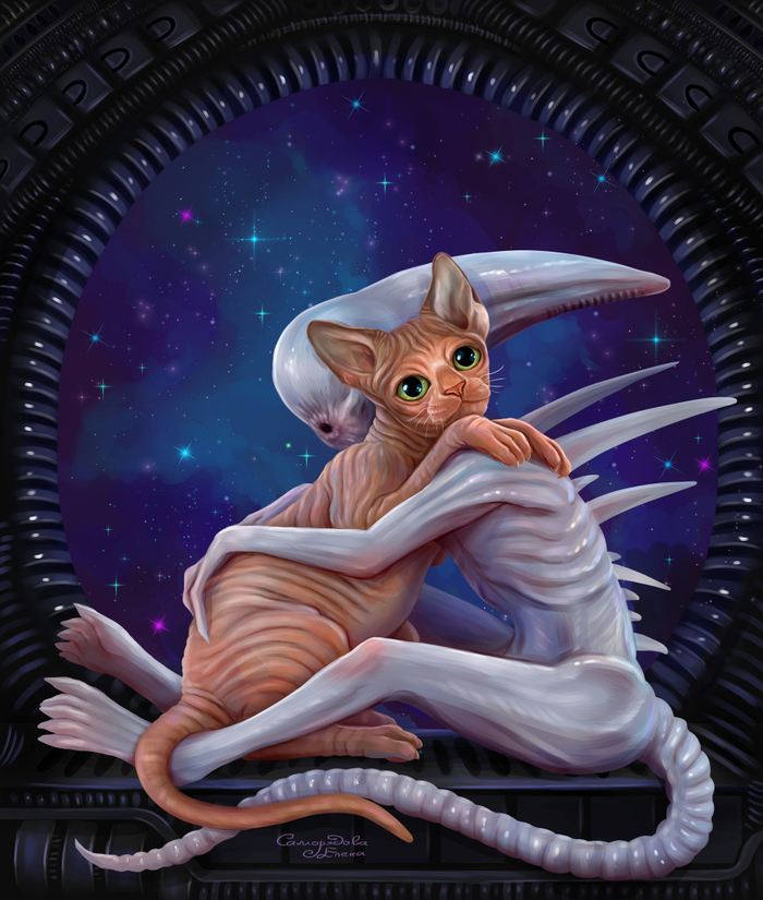 Неоморф и котик