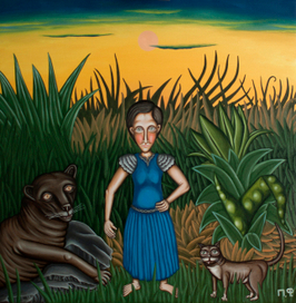 Храбрая девочка.