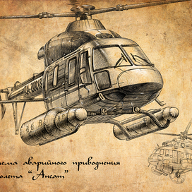 Иллюстрация для производителя спасательного оборудования