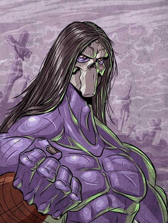 Фанарт на Дарксайдерс 2 (Смерть)