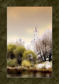 Шуя. Ранний снег.