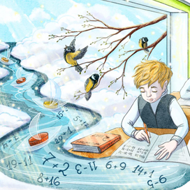 весна в классе