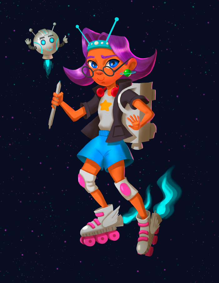 Космическая путешественница 