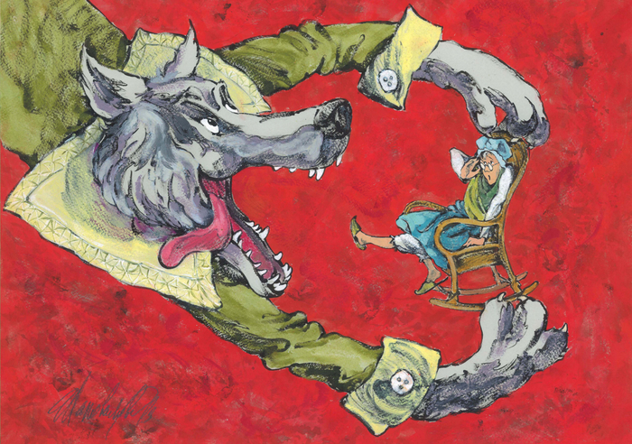 Съедение бабушки