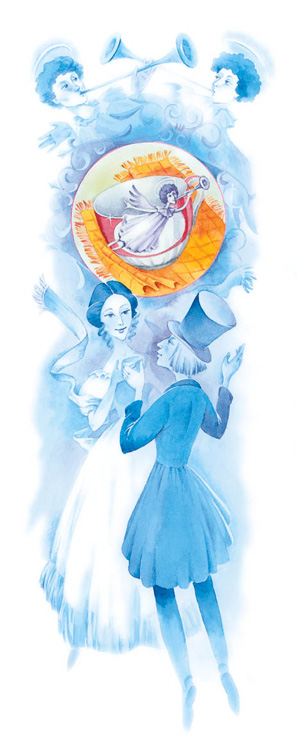 Иллюстрация к сказке "Севрская чашка"