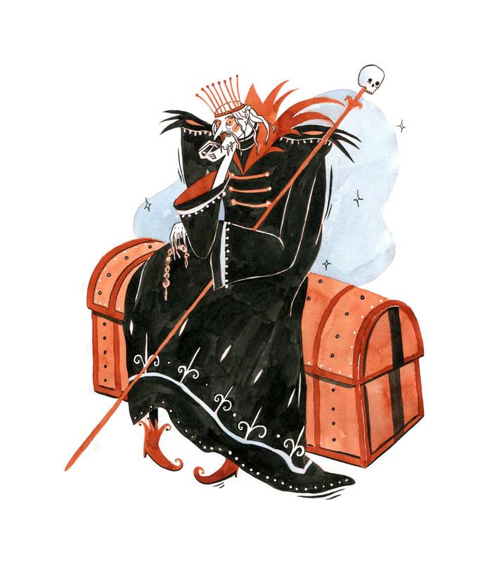 Inktober 2017 / Кощей