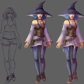 Ведьма концепт
