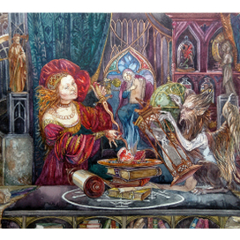 иллюстрация по мотивам сказок Э. Гофмана