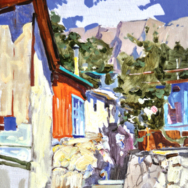 Алупка. Старая лестница