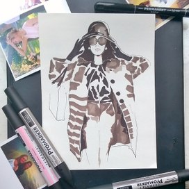 Fashion illustration
