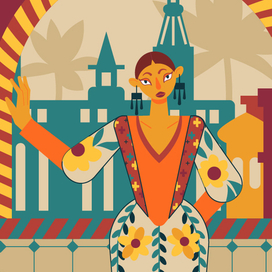 Векторный портрет