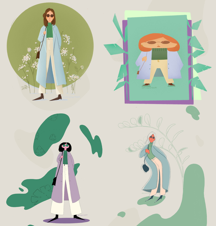 Стилизованные портреты