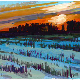 Зимний закат