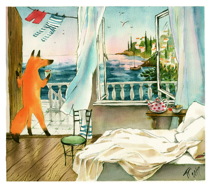 Чайник в горошек