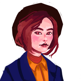 Зарисовка портрета