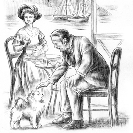 К рассказу А.П. Чехова "Дама с собачкой"