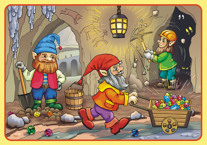 Гномы в пещере